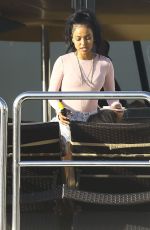KARREUCHE TRAN at a Yacht in Miami 12/28/2015
