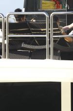 KARREUCHE TRAN at a Yacht in Miami 12/28/2015