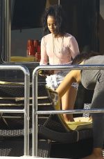KARREUCHE TRAN at a Yacht in Miami 12/28/2015