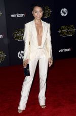 KARREUCHE TRAN at Star Wars: Episode VII – The Force Awakens Premiere in Hollywood 12/14/2015