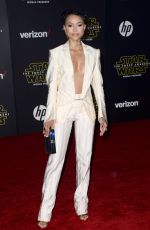 KARREUCHE TRAN at Star Wars: Episode VII – The Force Awakens Premiere in Hollywood 12/14/2015