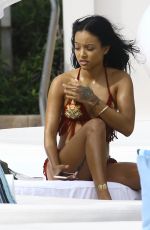 KARREUCHE TRAN in Bikini at Pool at her Hotel in Miami 12/19/2015