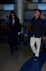 KAT VON D Arrives at Los Angeles International Airport 12/21/2015