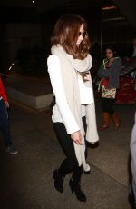 KATE BECKINSALE at Los Angeles International Airport 12/27/2015