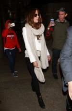 KATE BECKINSALE at Los Angeles International Airport 12/27/2015