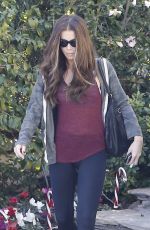KATE BECKINSALE Out and About in Beverly Hills 12/29/2015
