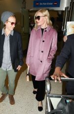 KATE BOSWORTH at LAX Airport in Los Angeles12/10/2015