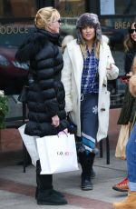 KATE HUDSON, MELANIE GRIFFITH and DAKOTA JOHNSON Out Shopping in Aspen 12/22/2015