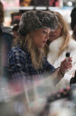 KATE HUDSON, MELANIE GRIFFITH and DAKOTA JOHNSON Out Shopping in Aspen 12/22/2015