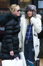 KATE HUDSON, MELANIE GRIFFITH and DAKOTA JOHNSON Out Shopping in Aspen 12/22/2015