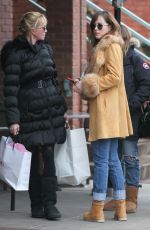 KATE HUDSON, MELANIE GRIFFITH and DAKOTA JOHNSON Out Shopping in Aspen 12/22/2015