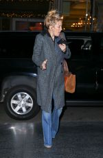 KATE HUDSON Night Out in New York 12/18/2015