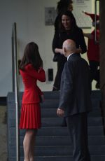 KATE MIDDLETON at Anna Freud Centre Family School Christmas Party in London 12/15/2015