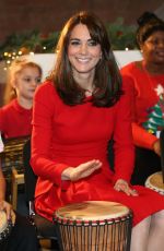 KATE MIDDLETON at Anna Freud Centre Family School Christmas Party in London 12/15/2015