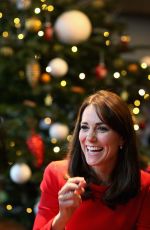 KATE MIDDLETON at Anna Freud Centre Family School Christmas Party in London 12/15/2015