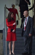 KATE MIDDLETON at Anna Freud Centre Family School Christmas Party in London 12/15/2015