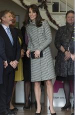 KATE MIDDLETON on the Visits in Wiltshire 12/10/2015
