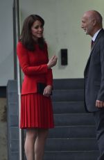 KATE MIDDLETON Visits the Anna Freud Centre in London 12/15/2015