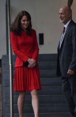 KATE MIDDLETON Visits the Anna Freud Centre in London 12/15/2015