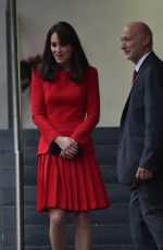 KATE MIDDLETON Visits the Anna Freud Centre in London 12/15/2015