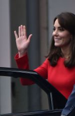 KATE MIDDLETON Visits the Anna Freud Centre in London 12/15/2015