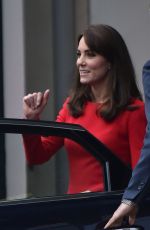 KATE MIDDLETON Visits the Anna Freud Centre in London 12/15/2015