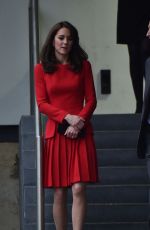 KATE MIDDLETON Visits the Anna Freud Centre in London 12/15/2015