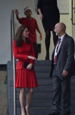 KATE MIDDLETON Visits the Anna Freud Centre in London 12/15/2015