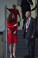 KATE MIDDLETON Visits the Anna Freud Centre in London 12/15/2015