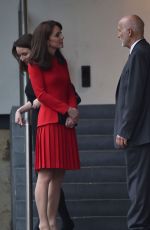 KATE MIDDLETON Visits the Anna Freud Centre in London 12/15/2015