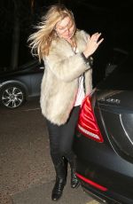KATE MOSS Leaves X Factor Live Show in London 12/05/2015