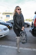 KATE UPTON at LAX Airpor in Los Angeles 12/22/2015