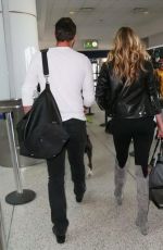 KATE UPTON at LAX Airpor in Los Angeles 12/22/2015