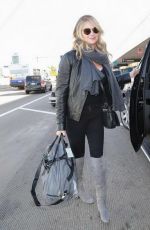 KATE UPTON at LAX Airpor in Los Angeles 12/22/2015