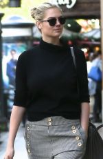 KATE UPTON Shopping at The Grove in Hollywood 12/24/2015