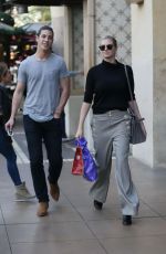 KATE UPTON Shopping at The Grove in Hollywood 12/24/2015