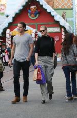 KATE UPTON Shopping at The Grove in Hollywood 12/24/2015