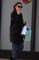 KATE WALSH Out for Shopping in Beverly Hills 12/27/2015