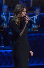 KATHARINE MCPHEE at Sinatra 100: An All-star Grammy Concert Celebrating Frank Sinatra in Las Vegas 12/02/2015