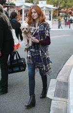 KATHERINE MCNAMAR at The Grove in West Hollywood 12/17/2015