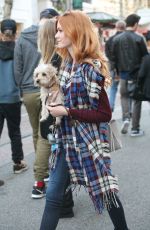 KATHERINE MCNAMAR at The Grove in West Hollywood 12/17/2015