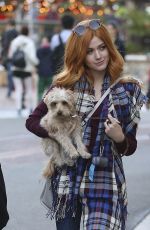 KATHERINE MCNAMAR at The Grove in West Hollywood 12/17/2015
