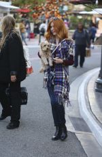 KATHERINE MCNAMAR at The Grove in West Hollywood 12/17/2015