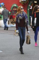 KATHERINE MCNAMAR at The Grove in West Hollywood 12/17/2015