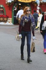 KATHERINE MCNAMAR at The Grove in West Hollywood 12/17/2015