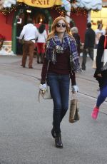 KATHERINE MCNAMAR at The Grove in West Hollywood 12/17/2015