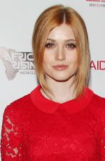 KATHERINE MCNAMARA at Inaugural World Aids Day Benefit in Los Angeles 12/01/2015