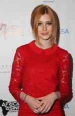 KATHERINE MCNAMARA at Inaugural World Aids Day Benefit in Los Angeles 12/01/2015