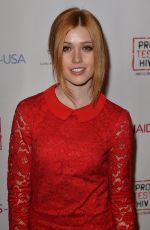 KATHERINE MCNAMARA at Inaugural World Aids Day Benefit in Los Angeles 12/01/2015