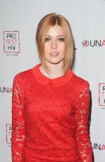 KATHERINE MCNAMARA at Inaugural World Aids Day Benefit in Los Angeles 12/01/2015